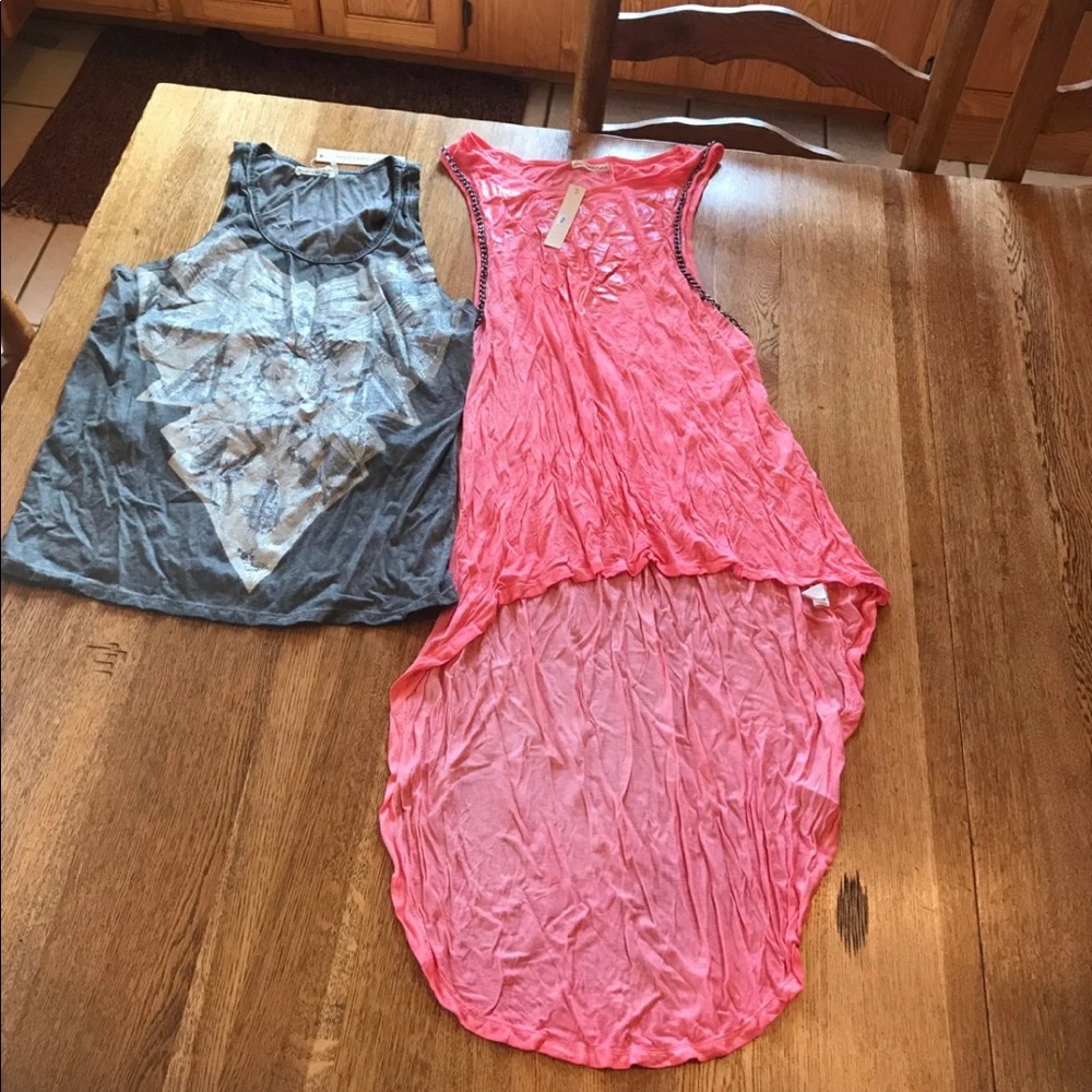 2 Mustard Seed Tops Size Small